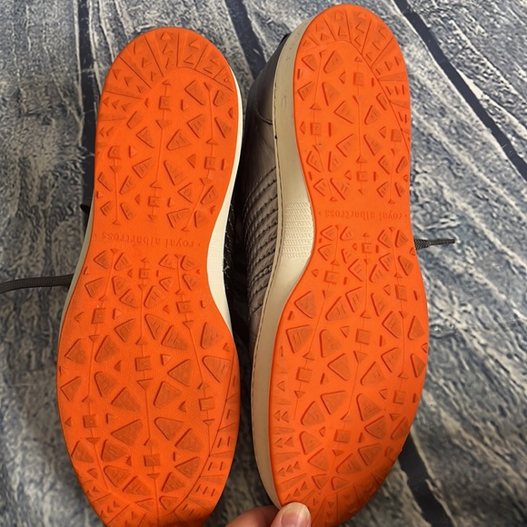 Royal Albartross Women’s Dane Silver Metallic Leather Spikeless Golf Shoes, 10 - Picture 6 of 9